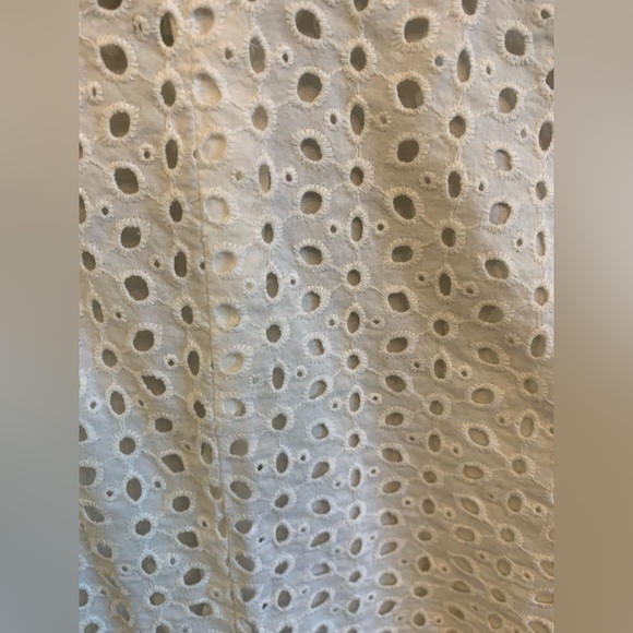 Revolution by Ricki’s White Eyelet 2 Button Blazer - Picture 8 of 8